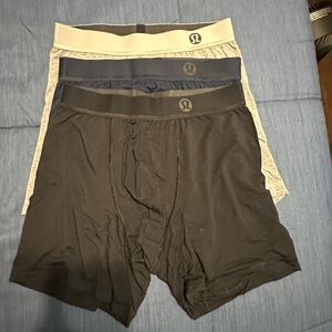 lululemon athletica Men's Boxer Briefs - Black, Navy, Beige